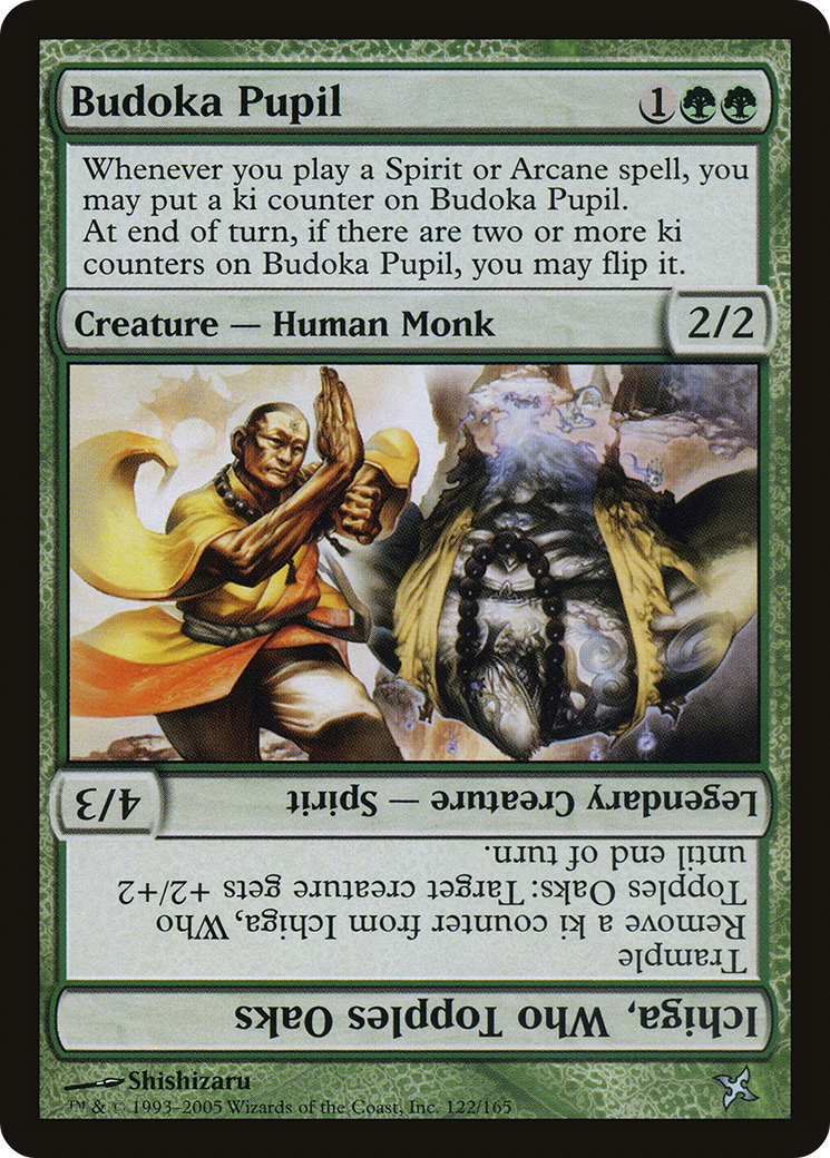 Budoka Pupil // Ichiga, Who Topples Oaks (BOK-122) - Betrayers of Kamigawa Foil - Premium MTG Single from Wizards of the Coast - Just $0.11! Shop now at Game Crave Tournament Store