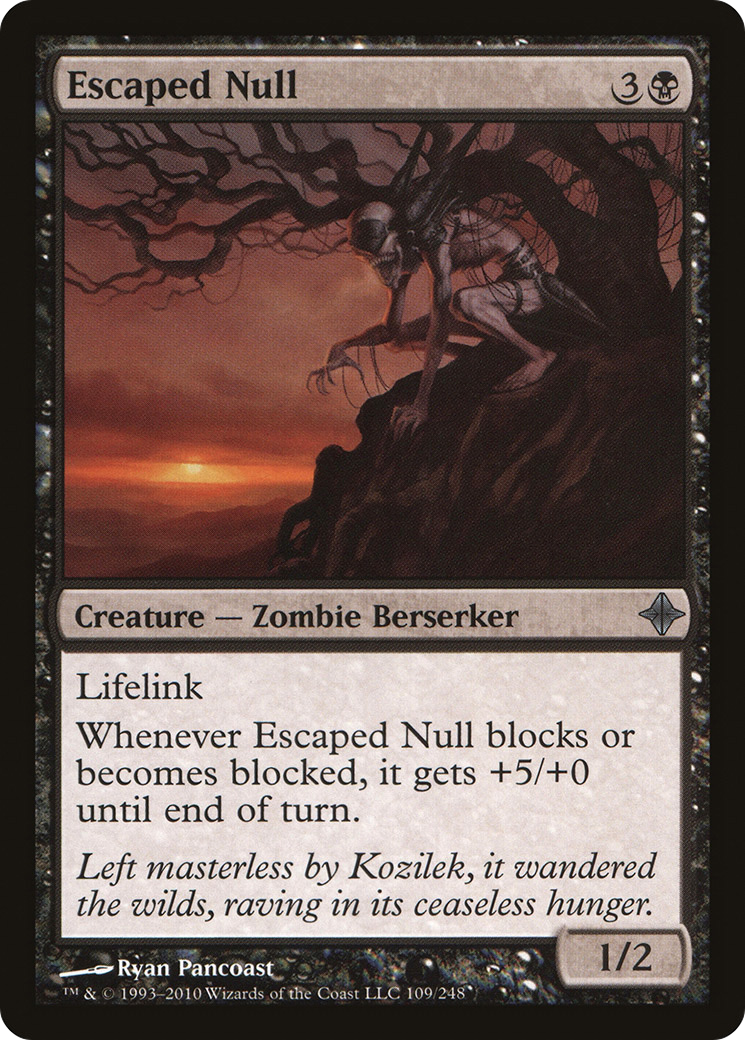 Escaped Null (ROE-109) - Rise of the Eldrazi - Premium MTG Single from Wizards of the Coast - Just $0.08! Shop now at Game Crave Tournament Store