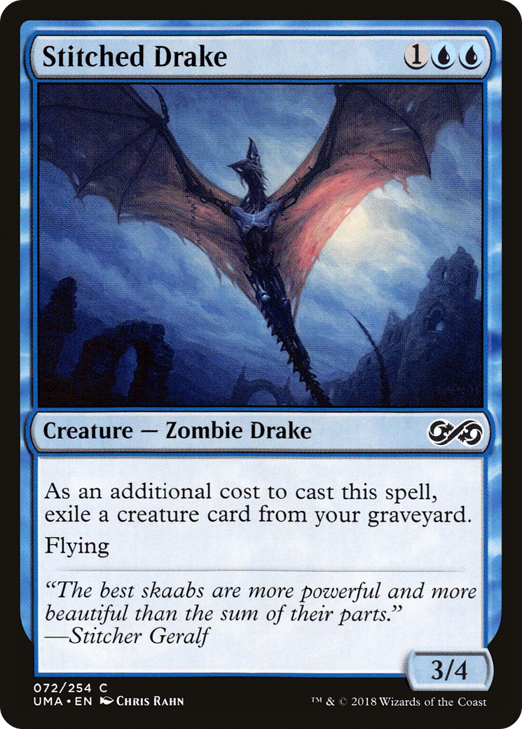 Stitched Drake (UMA-072) - Ultimate Masters - Premium MTG Single from Wizards of the Coast - Just $0.08! Shop now at Game Crave Tournament Store