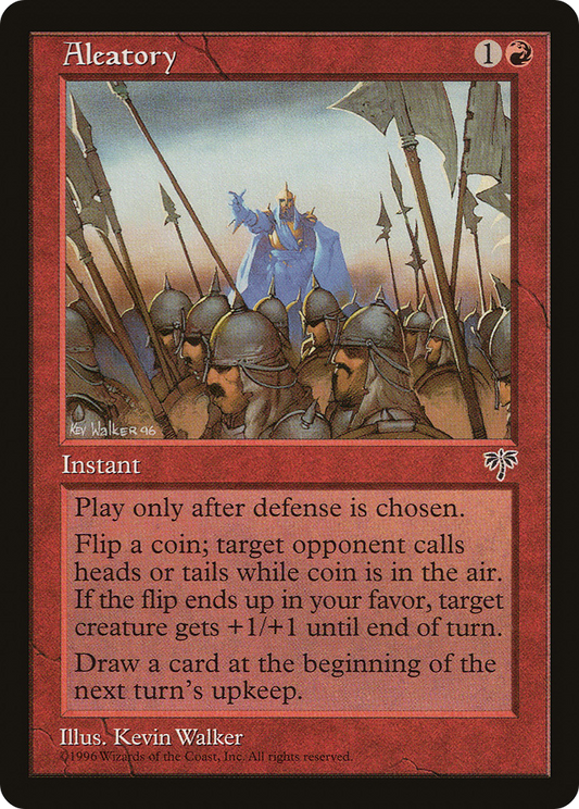 Aleatory (MIR-155) - Mirage - Premium MTG Single from Wizards of the Coast - Just $0.23! Shop now at Game Crave Tournament Store
