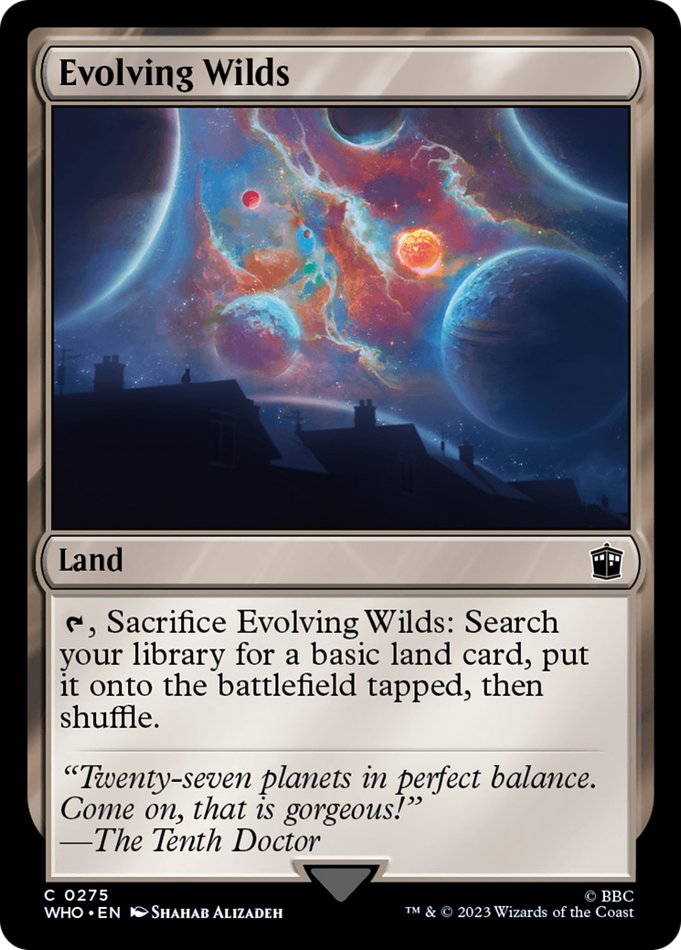 Evolving Wilds (WHO-275) - Doctor Who - Premium MTG Single from Wizards of the Coast - Just $0.08! Shop now at Game Crave Tournament Store