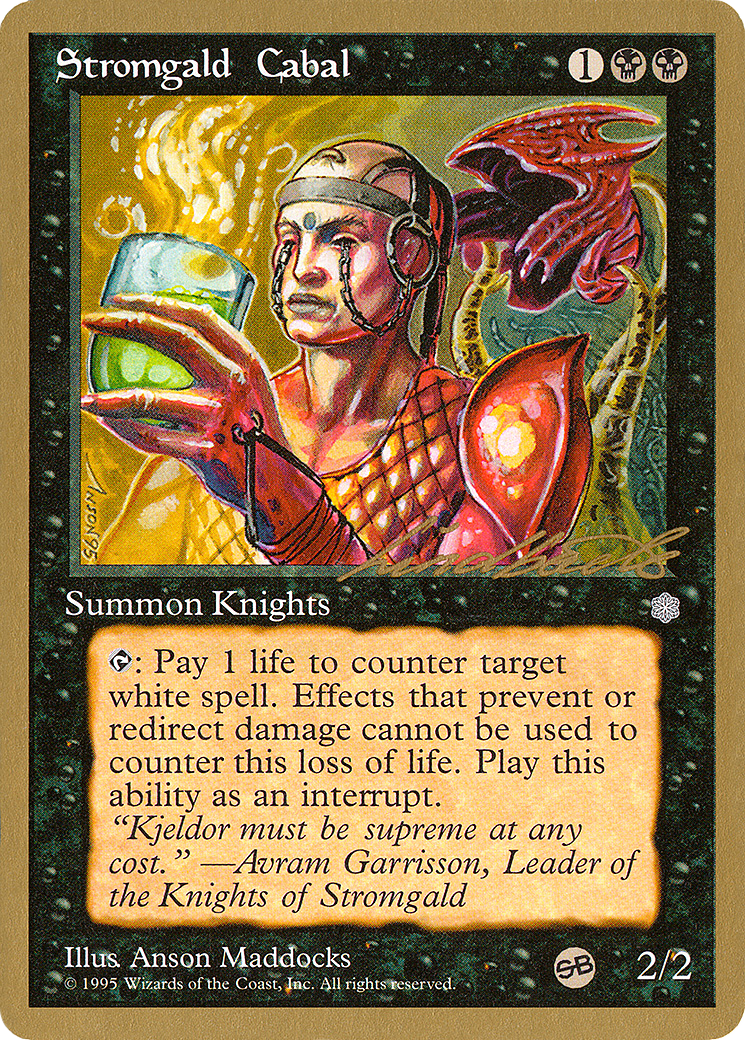 Stromgald Cabal (PTC-LL166SB) - Pro Tour Collector Set - Premium MTG Single from Wizards of the Coast - Just $0.37! Shop now at Game Crave Tournament Store