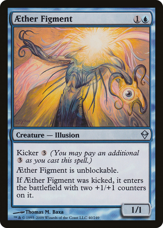Aether Figment (ZEN-040) - Zendikar - Premium MTG Single from Wizards of the Coast - Just $0.08! Shop now at Game Crave Tournament Store