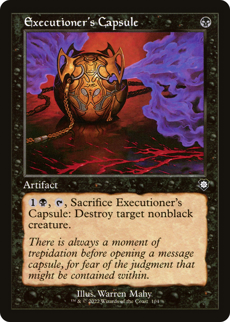 Executioner's Capsule (BRC-104) - The Brothers' War Commander - Premium MTG Single from Wizards of the Coast - Just $0.08! Shop now at Game Crave Tournament Store