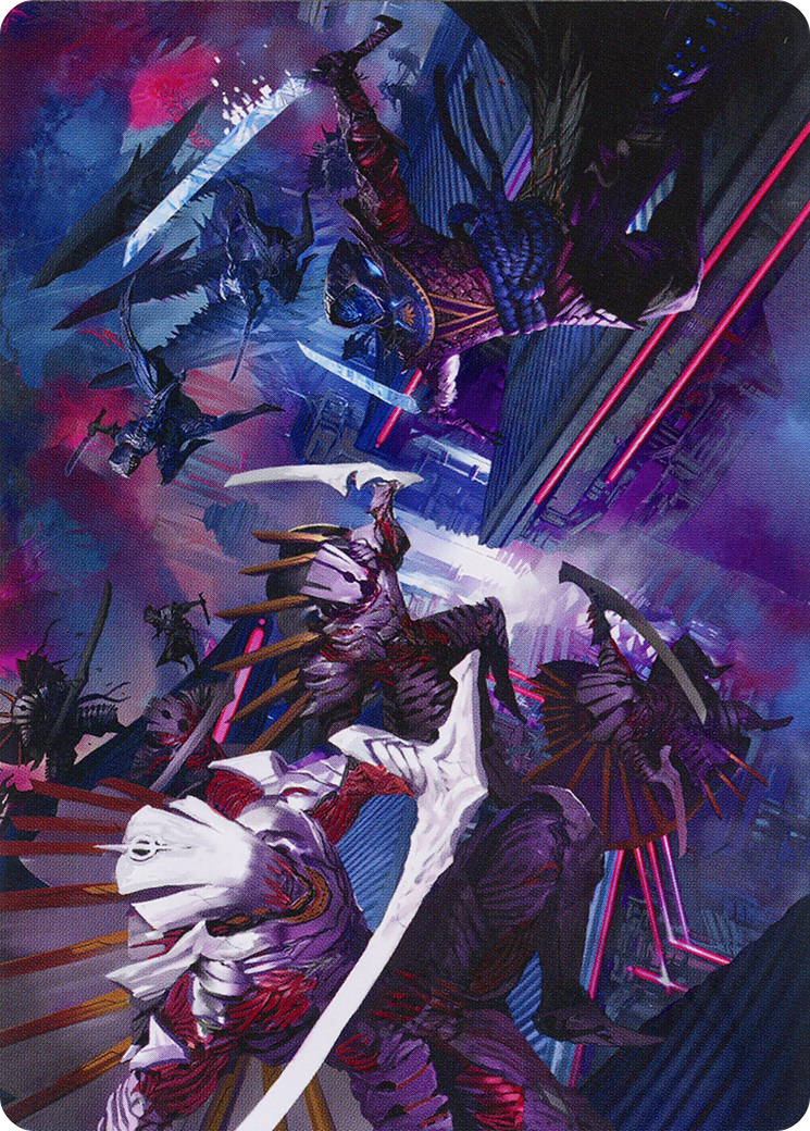 Invasion of Kamigawa // Invasion of Kamigawa (AMOM-012) - March of the Machine Art Series (Borderless) Foil - Premium MTG Single from Wizards of the Coast - Just $0! Shop now at Game Crave Tournament Store
