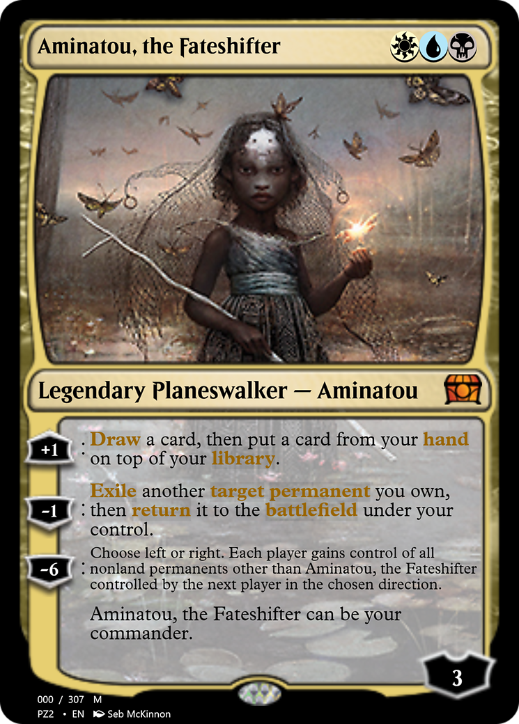 Aminatou, the Fateshifter (PZ2-70763) - Treasure Chest - Premium MTG Single from Wizards of the Coast - Just $0! Shop now at Game Crave Tournament Store