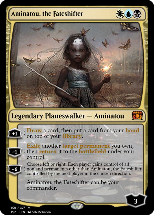 Aminatou, the Fateshifter (PZ2-70763) - Treasure Chest Foil - Premium MTG Single from Wizards of the Coast - Just $0! Shop now at Game Crave Tournament Store