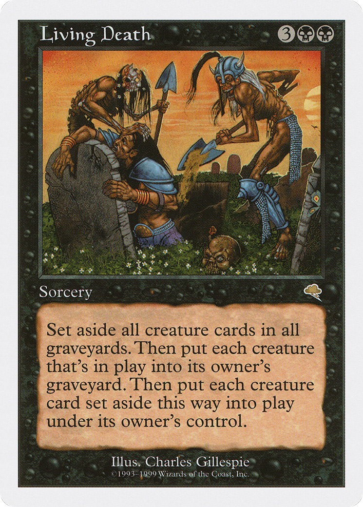 Living Death (BRB-038) - Battle Royale Box Set - Premium MTG Single from Wizards of the Coast - Just $1.10! Shop now at Game Crave Tournament Store