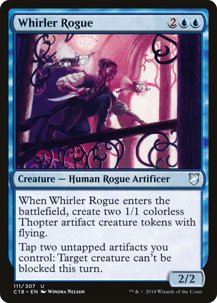 Whirler Rogue (C18-111) - Commander 2018 - Premium MTG Single from Wizards of the Coast - Just $0.08! Shop now at Game Crave Tournament Store