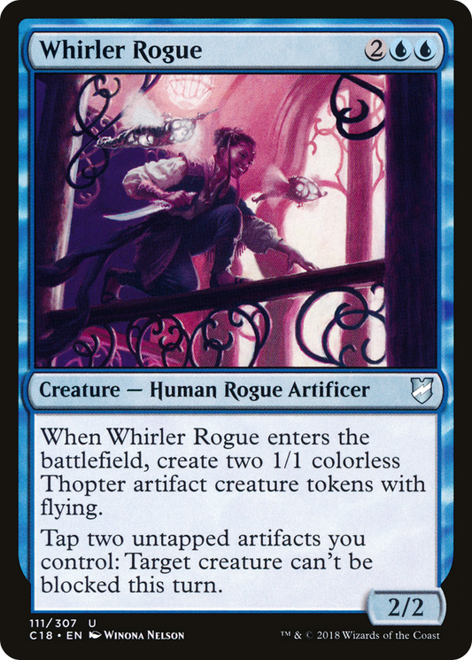 Whirler Rogue (C18-111) - Commander 2018 - Premium MTG Single from Wizards of the Coast - Just $0.08! Shop now at Game Crave Tournament Store