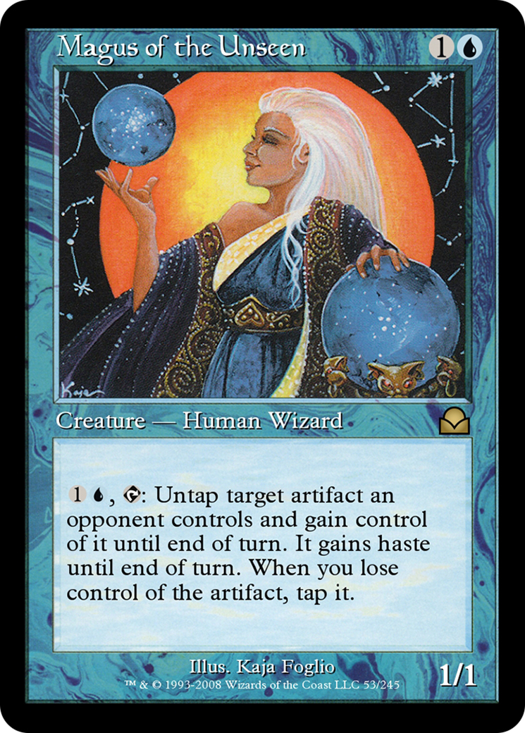 Magus of the Unseen (ME2-053) - Masters Edition II - Premium MTG Single from Wizards of the Coast - Just $0! Shop now at Game Crave Tournament Store