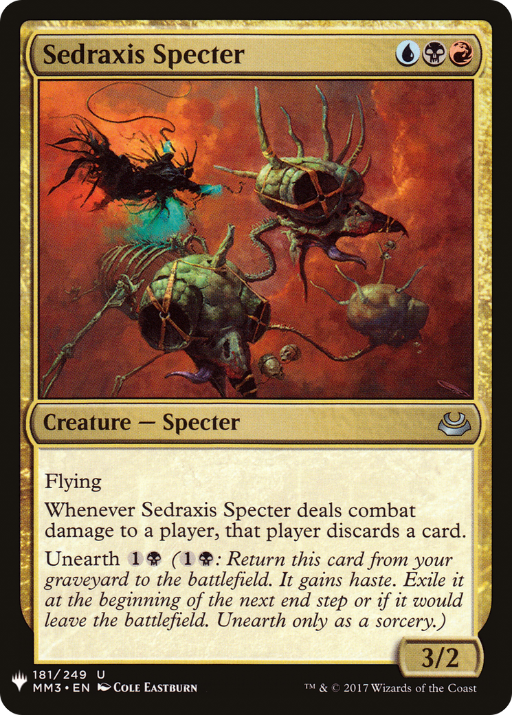 Sedraxis Specter (MB1-1482) - Mystery Booster - Premium MTG Single from Wizards of the Coast - Just $0.08! Shop now at Game Crave Tournament Store