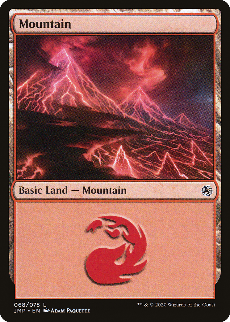 Mountain (JMP-068) - Jumpstart - Premium MTG Single from Wizards of the Coast - Just $0.08! Shop now at Game Crave Tournament Store