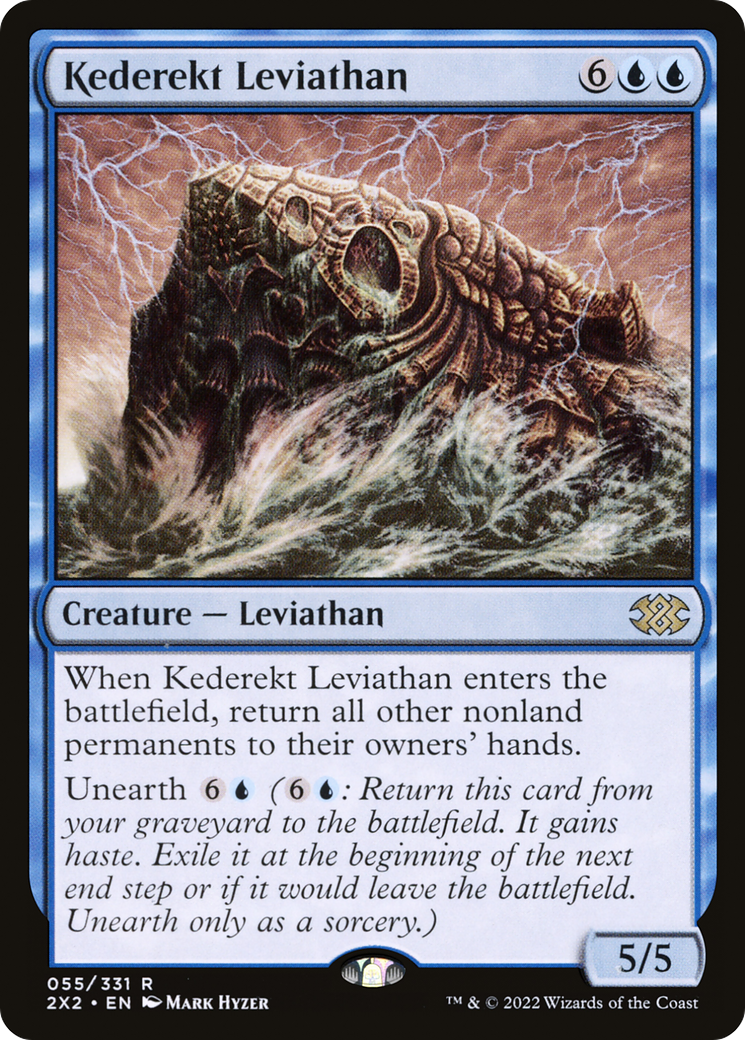 Kederekt Leviathan (2X2-055) - Double Masters 2022 - Premium MTG Single from Wizards of the Coast - Just $0.09! Shop now at Game Crave Tournament Store