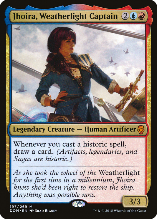 Jhoira, Weatherlight Captain (DOM-197) - Dominaria - Premium MTG Single from Wizards of the Coast - Just $9.26! Shop now at Game Crave Tournament Store