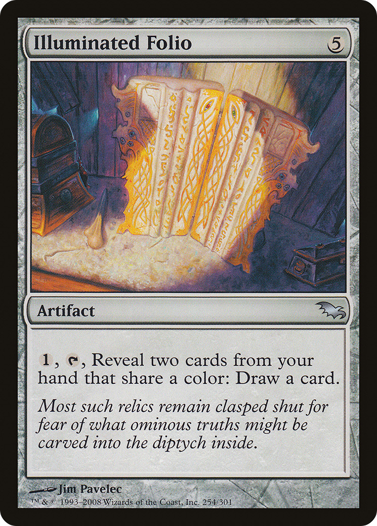 Illuminated Folio (SHM-254) - Shadowmoor - Premium MTG Single from Wizards of the Coast - Just $0.25! Shop now at Game Crave Tournament Store