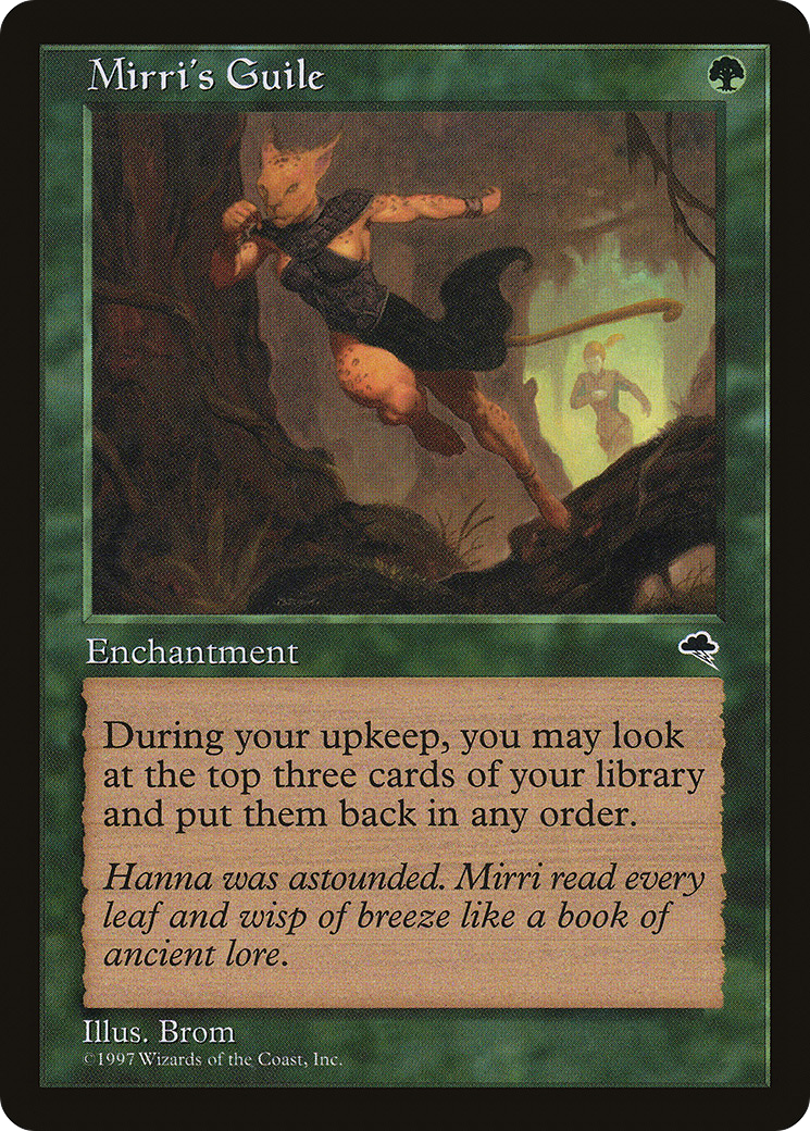 Mirri's Guile (TMP-236) - Tempest - Premium MTG Single from Wizards of the Coast - Just $22.97! Shop now at Game Crave Tournament Store