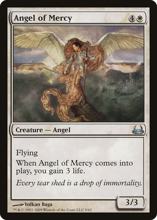 Angel of Mercy (DDC-009) - Duel Decks: Divine vs. Demonic - Premium MTG Single from Wizards of the Coast - Just $0.08! Shop now at Game Crave Tournament Store