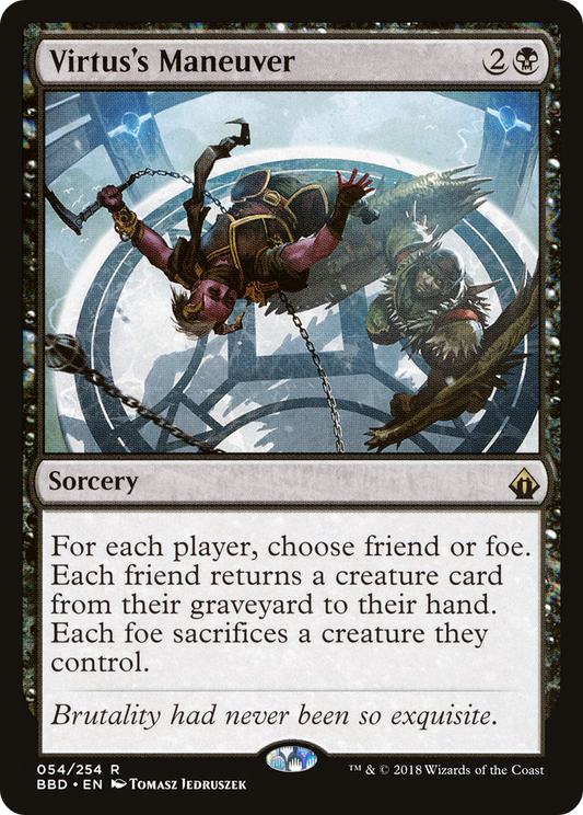 Virtus's Maneuver (BBD-054) - Battlebond - Premium MTG Single from Wizards of the Coast - Just $0.15! Shop now at Game Crave Tournament Store