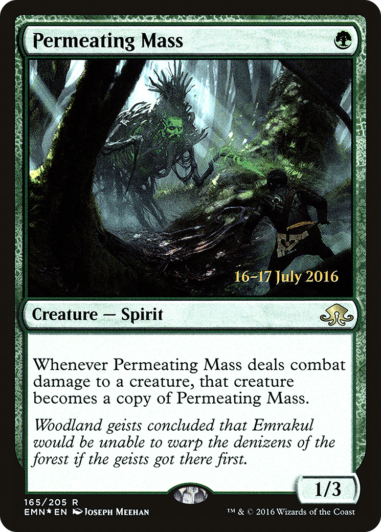 Permeating Mass (PEMN-165S) - Eldritch Moon Promos Foil - Premium MTG Single from Wizards of the Coast - Just $0.20! Shop now at Game Crave Tournament Store