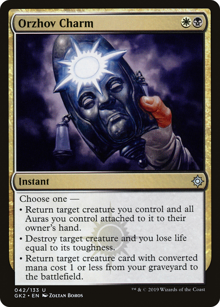 Orzhov Charm (GK2-042) - RNA Guild Kit - Premium MTG Single from Wizards of the Coast - Just $0.26! Shop now at Game Crave Tournament Store