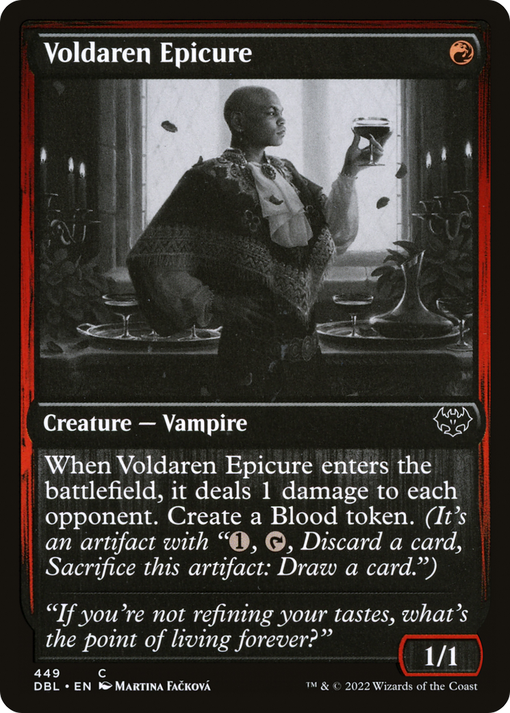Voldaren Epicure (DBL-449) - Innistrad: Double Feature Foil - Premium MTG Single from Wizards of the Coast - Just $1.36! Shop now at Game Crave Tournament Store