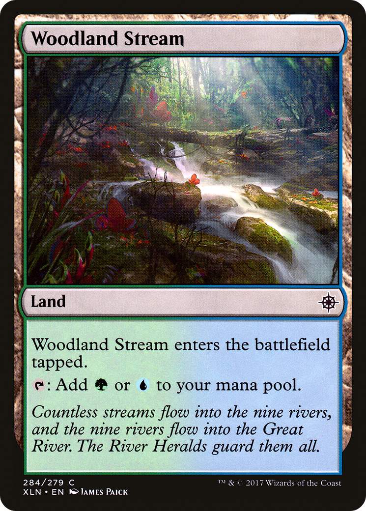 Woodland Stream (XLN-284) - Ixalan - Premium MTG Single from Wizards of the Coast - Just $0.25! Shop now at Game Crave Tournament Store