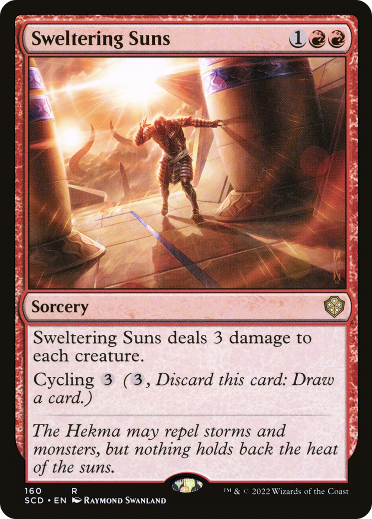 Sweltering Suns (SCD-160) - Starter Commander Decks - Premium MTG Single from Wizards of the Coast - Just $0.08! Shop now at Game Crave Tournament Store