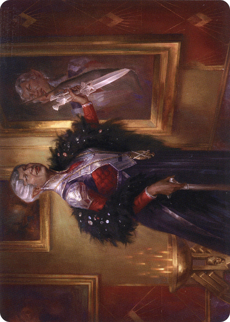 Evelyn, the Covetous // Evelyn, the Covetous (ASNC-024) - New Capenna Art Series (Borderless) - Premium MTG Single from Wizards of the Coast - Just $0! Shop now at Game Crave Tournament Store