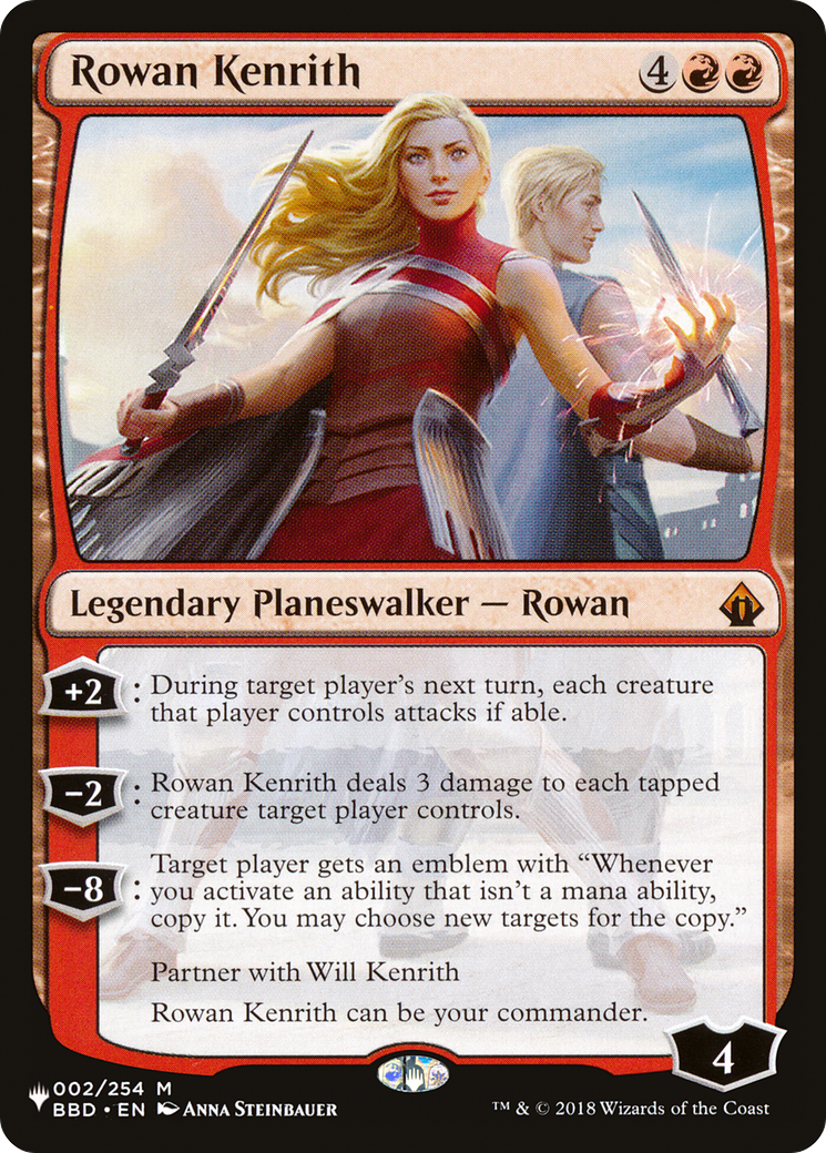 Rowan Kenrith (PLIST-370) - The List - Premium MTG Single from Wizards of the Coast - Just $0.31! Shop now at Game Crave Tournament Store