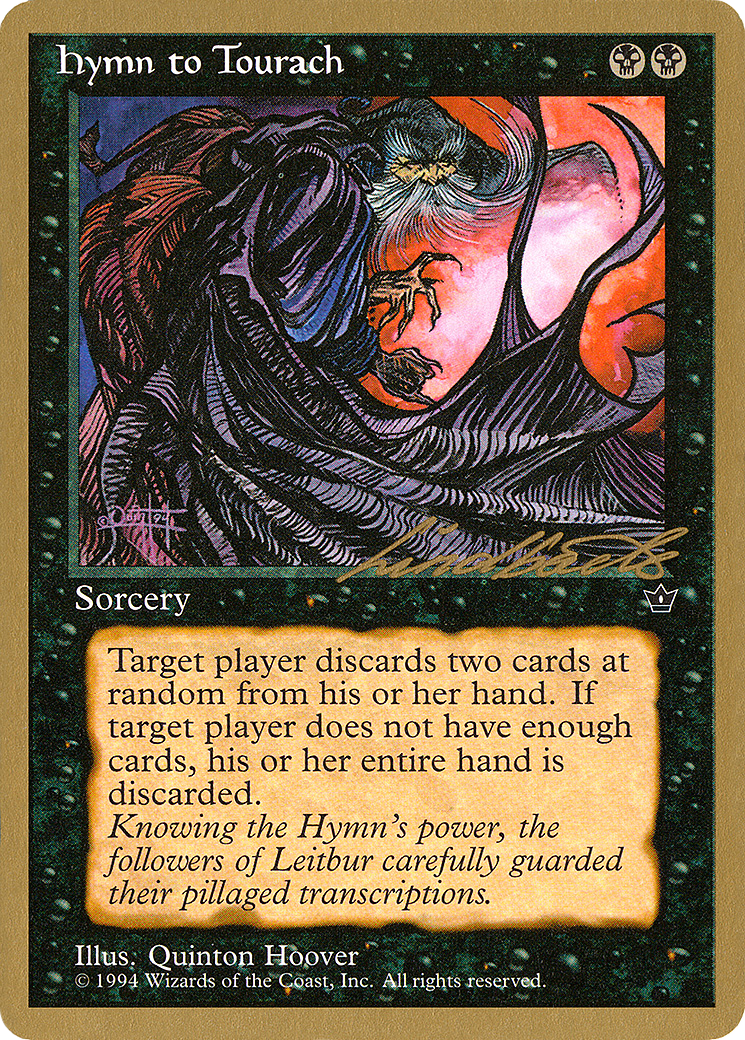 Hymn to Tourach (PTC-LL38C) - Pro Tour Collector Set - Premium MTG Single from Wizards of the Coast - Just $0.72! Shop now at Game Crave Tournament Store