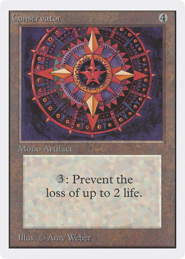 Conservator (2ED-238) - Unlimited Edition - Premium MTG Single from Wizards of the Coast - Just $2.91! Shop now at Game Crave Tournament Store