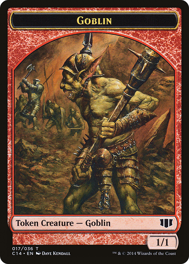 Goblin (TC14-017) - Commander 2014 Tokens - Premium MTG Single from Wizards of the Coast - Just $0.25! Shop now at Game Crave Tournament Store