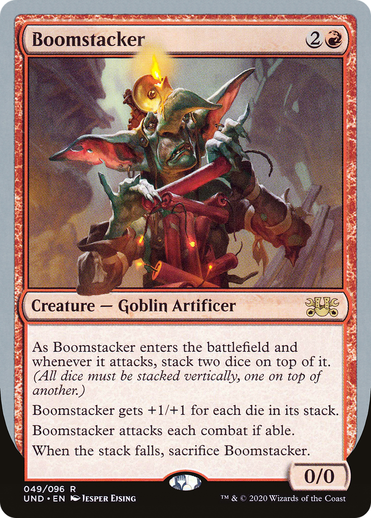 Boomstacker (UND-049) - Unsanctioned - Premium MTG Single from Wizards of the Coast - Just $0.08! Shop now at Game Crave Tournament Store