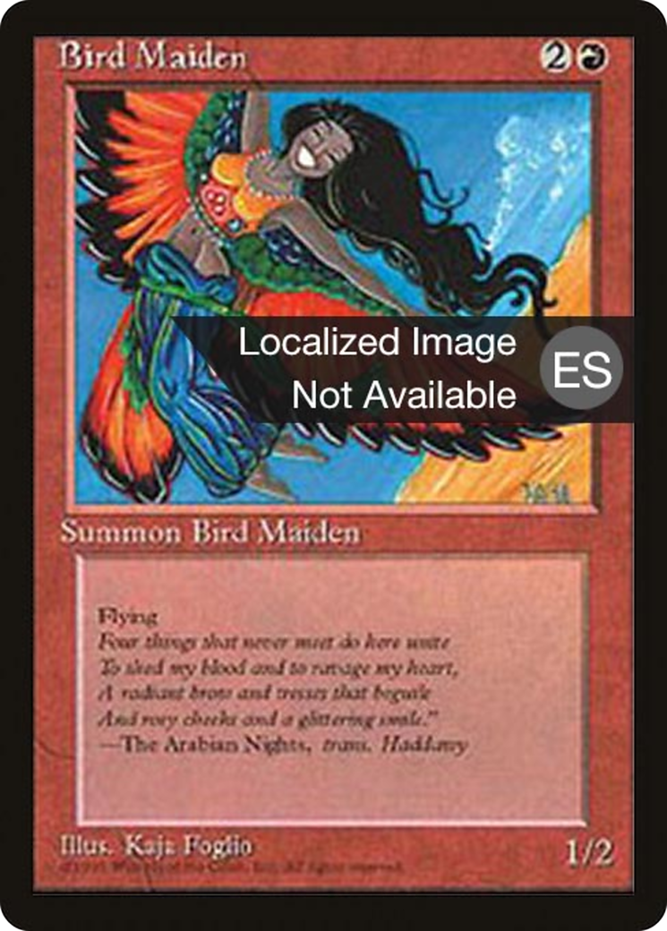 Bird Maiden (4BB-177) - Fourth Edition Foreign Black Border - Premium MTG Single from Wizards of the Coast - Just $0.36! Shop now at Game Crave Tournament Store
