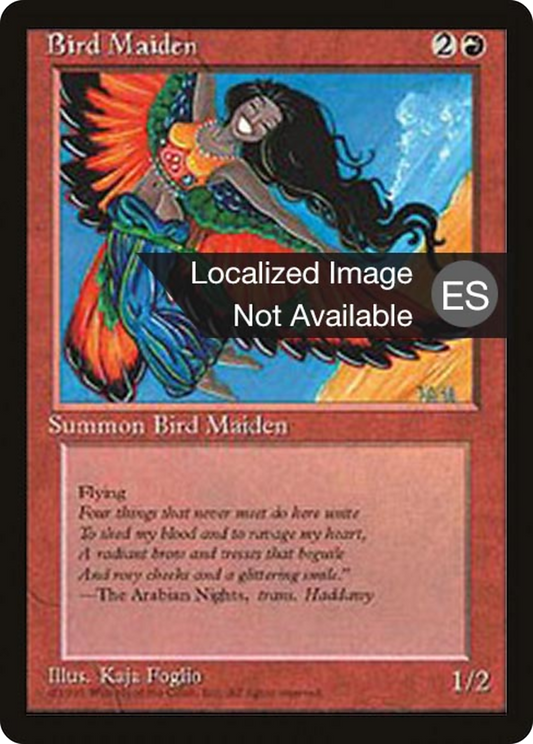 Bird Maiden (4BB-177) - Fourth Edition Foreign Black Border - Premium MTG Single from Wizards of the Coast - Just $0.36! Shop now at Game Crave Tournament Store
