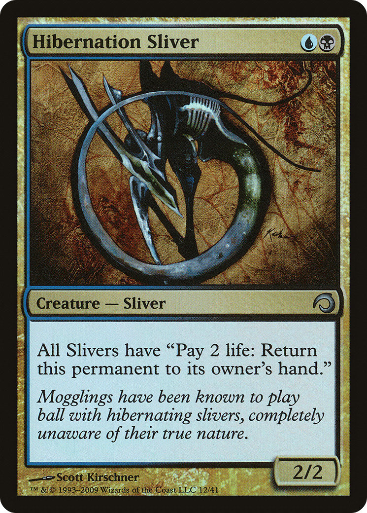 Hibernation Sliver (H09-012) - Premium Deck Series: Slivers Foil - Premium MTG Single from Wizards of the Coast - Just $1.04! Shop now at Game Crave Tournament Store