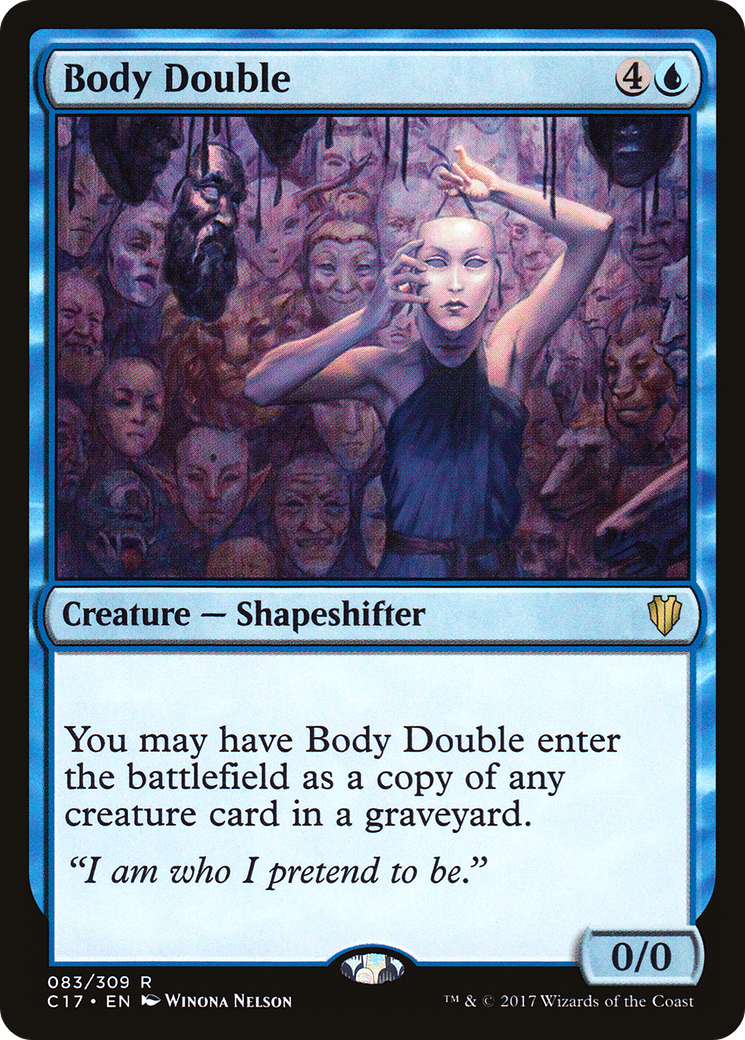 Body Double (C17-083) - Commander 2017 - Premium MTG Single from Wizards of the Coast - Just $0.08! Shop now at Game Crave Tournament Store
