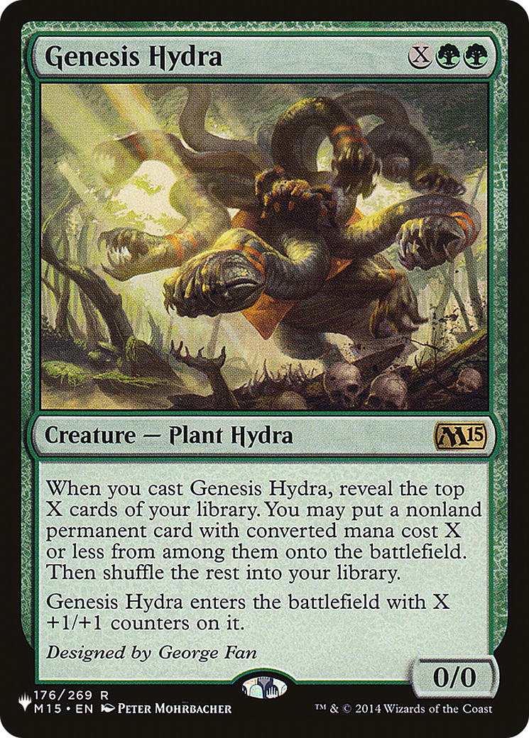Genesis Hydra (PLIST-169) - The List - Premium MTG Single from Wizards of the Coast - Just $0.28! Shop now at Game Crave Tournament Store
