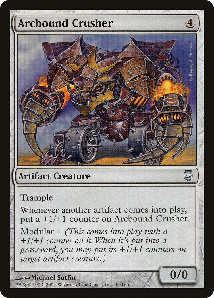 Arcbound Crusher (DST-095) - Darksteel - Premium MTG Single from Wizards of the Coast - Just $1.94! Shop now at Game Crave Tournament Store