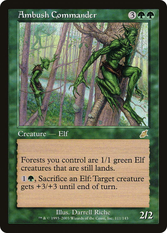 Ambush Commander (SCG-111) - Scourge - Premium MTG Single from Wizards of the Coast - Just $0.58! Shop now at Game Crave Tournament Store