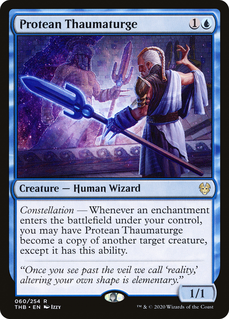 Protean Thaumaturge (THB-060) - Theros Beyond Death - Premium MTG Single from Wizards of the Coast - Just $0.08! Shop now at Game Crave Tournament Store
