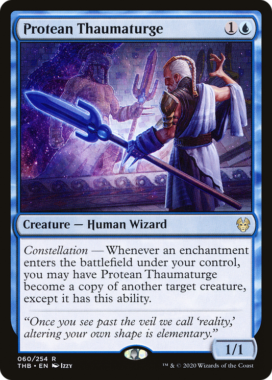 Protean Thaumaturge (THB-060) - Theros Beyond Death - Premium MTG Single from Wizards of the Coast - Just $0.08! Shop now at Game Crave Tournament Store