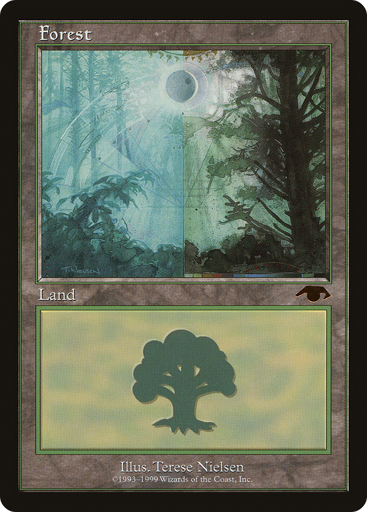 Forest (PGRU-005) - Guru - Premium MTG Single from Wizards of the Coast - Just $150.73! Shop now at Game Crave Tournament Store