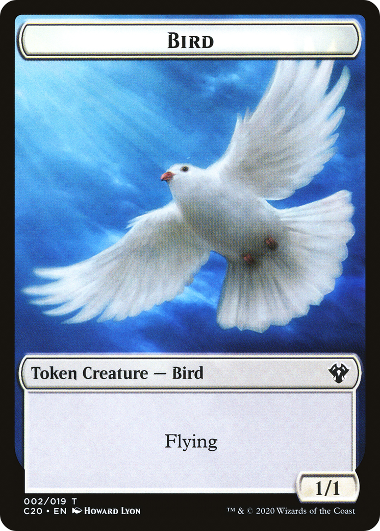 Bird (TC20-002) - Commander 2020 Tokens - Premium MTG Single from Wizards of the Coast - Just $0! Shop now at Game Crave Tournament Store