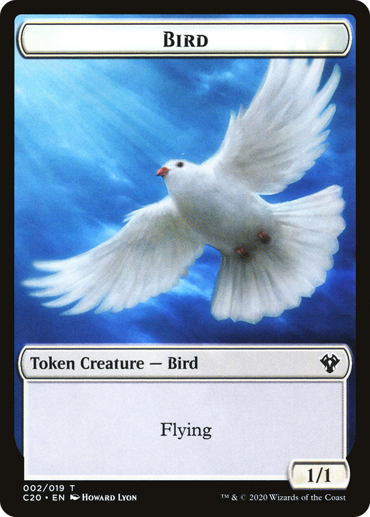 Bird (TC20-002) - Commander 2020 Tokens - Premium MTG Single from Wizards of the Coast - Just $0! Shop now at Game Crave Tournament Store
