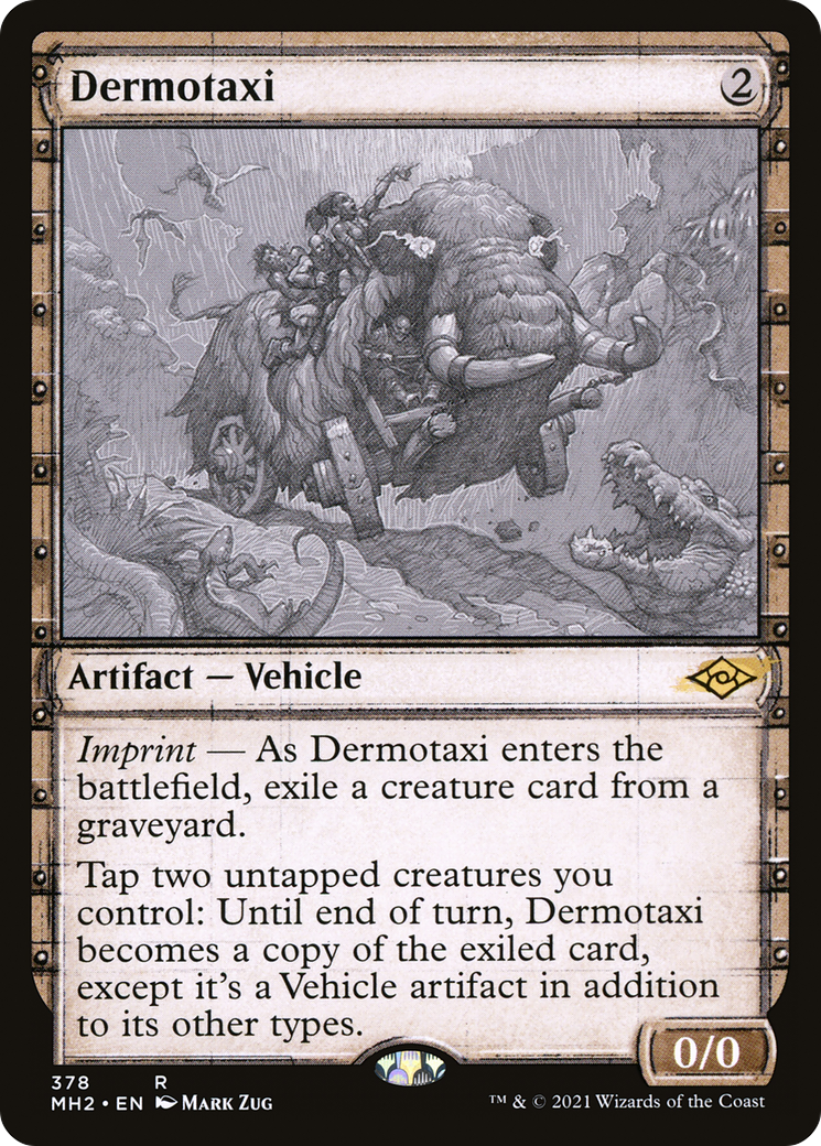 Dermotaxi (MH2-378) - Modern Horizons 2: (Showcase) - Premium MTG Single from Wizards of the Coast - Just $0.08! Shop now at Game Crave Tournament Store