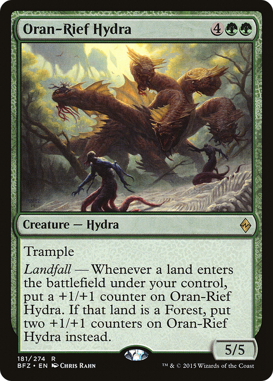 Oran-Rief Hydra (BFZ-181) - Battle for Zendikar - Premium MTG Single from Wizards of the Coast - Just $0.09! Shop now at Game Crave Tournament Store