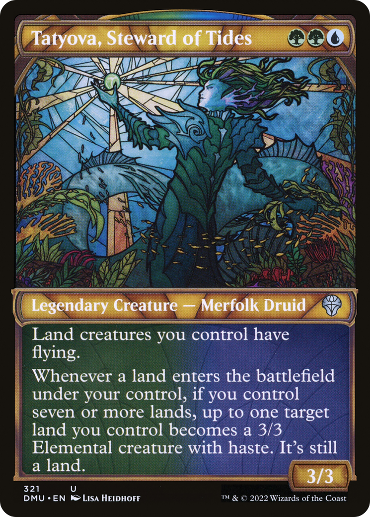 Tatyova, Steward of Tides (DMU-321) - Dominaria United: (Showcase) - Premium MTG Single from Wizards of the Coast - Just $0.08! Shop now at Game Crave Tournament Store