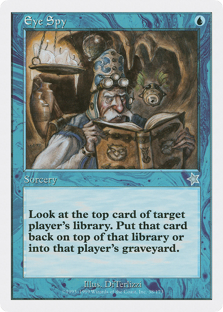 Eye Spy (S99-038) - Starter 1999 - Premium MTG Single from Wizards of the Coast - Just $0.08! Shop now at Game Crave Tournament Store